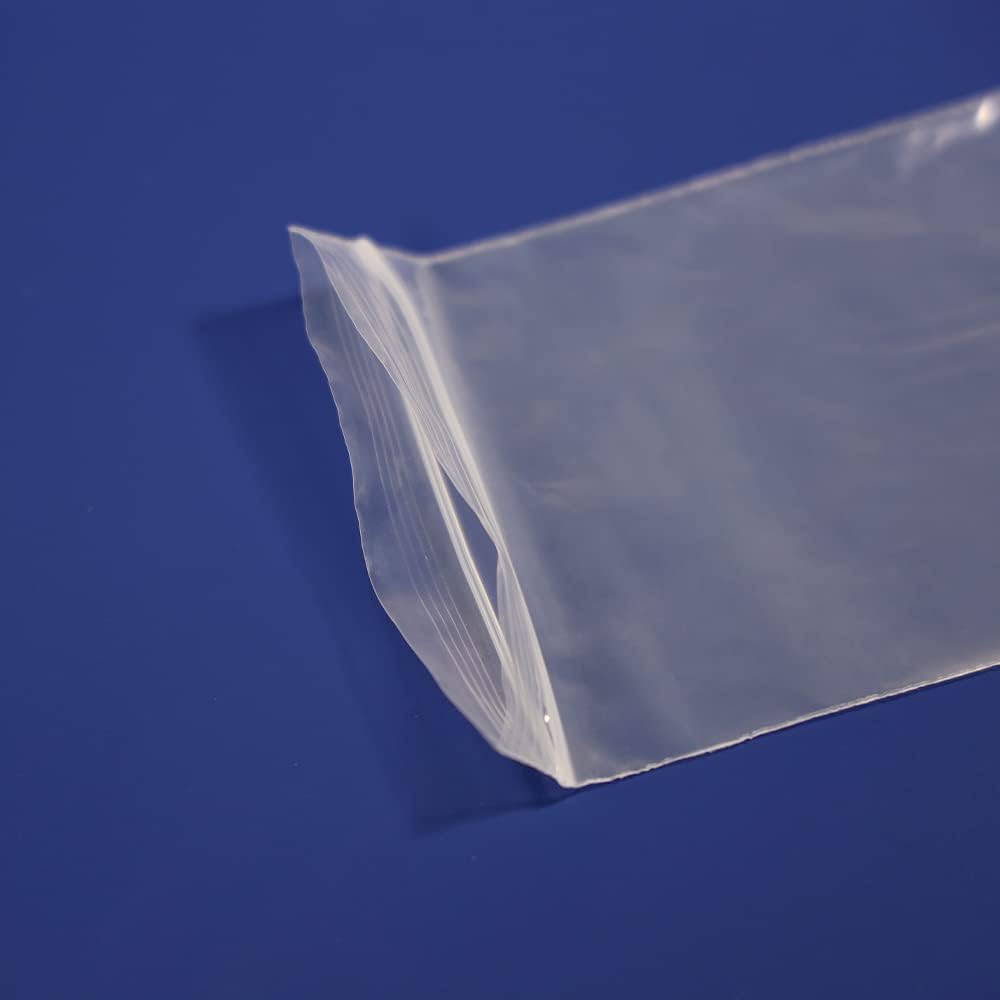 iMailer - 200 Pcs -3" x 11" Incense Bags-Resealable Zip Bags for Snack, Necklaces, Jewelry, Packaging & Shipping