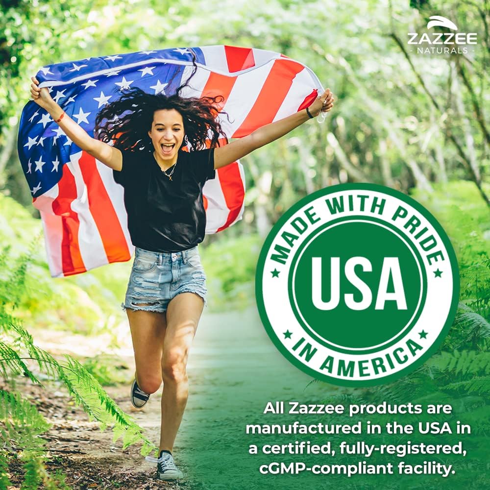 Zazzee USDA Organic Odorless Garlic 20:1 Extract, 5000 mg Strength, 100 Vegan Capsules, 3+ Month Supply, Standardized, Concentrated 20X Extract, 100% Vegetarian, All-Natural, Non-GMO, Made in The USA
