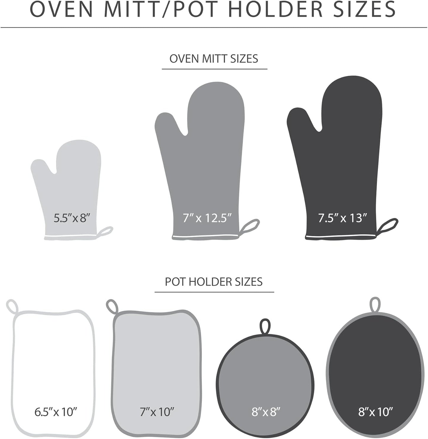 KitchenAid Asteroid Oven Mitt Set, Dried Rose 7"x12.5"