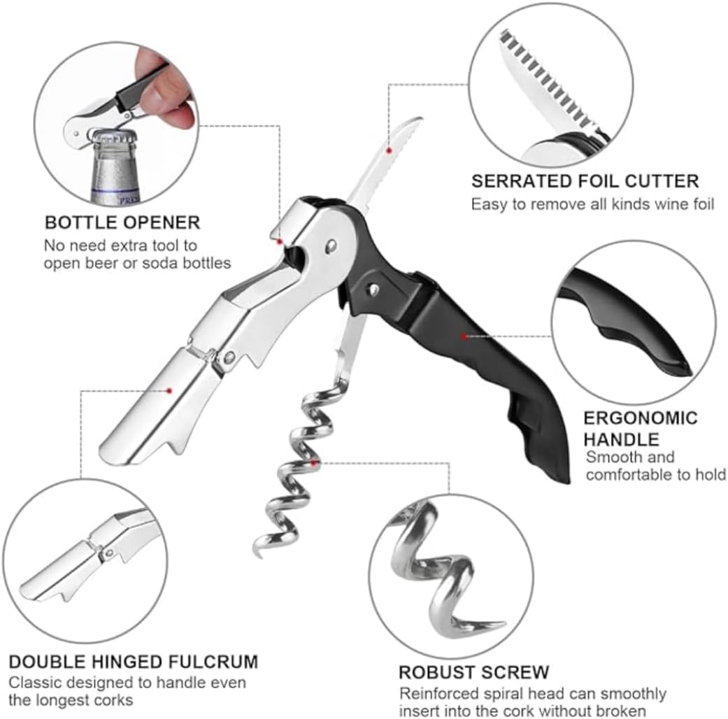 The Wine Chic Engraved Wine Key Corkscrew with Quote and Funny Sayings, Unique Back to School Gifts for Moms and Wine Lovers (Mom’s Recess)