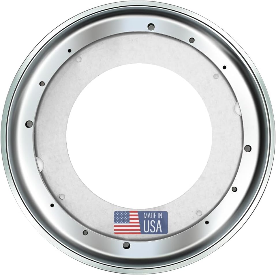 Lazy Susan Hardware, 12 inch, 1,000 lbs. Load Capacity, Pack of 2 Steel Lazy Susan Turntable Ball Bearing, by Woodpeckers