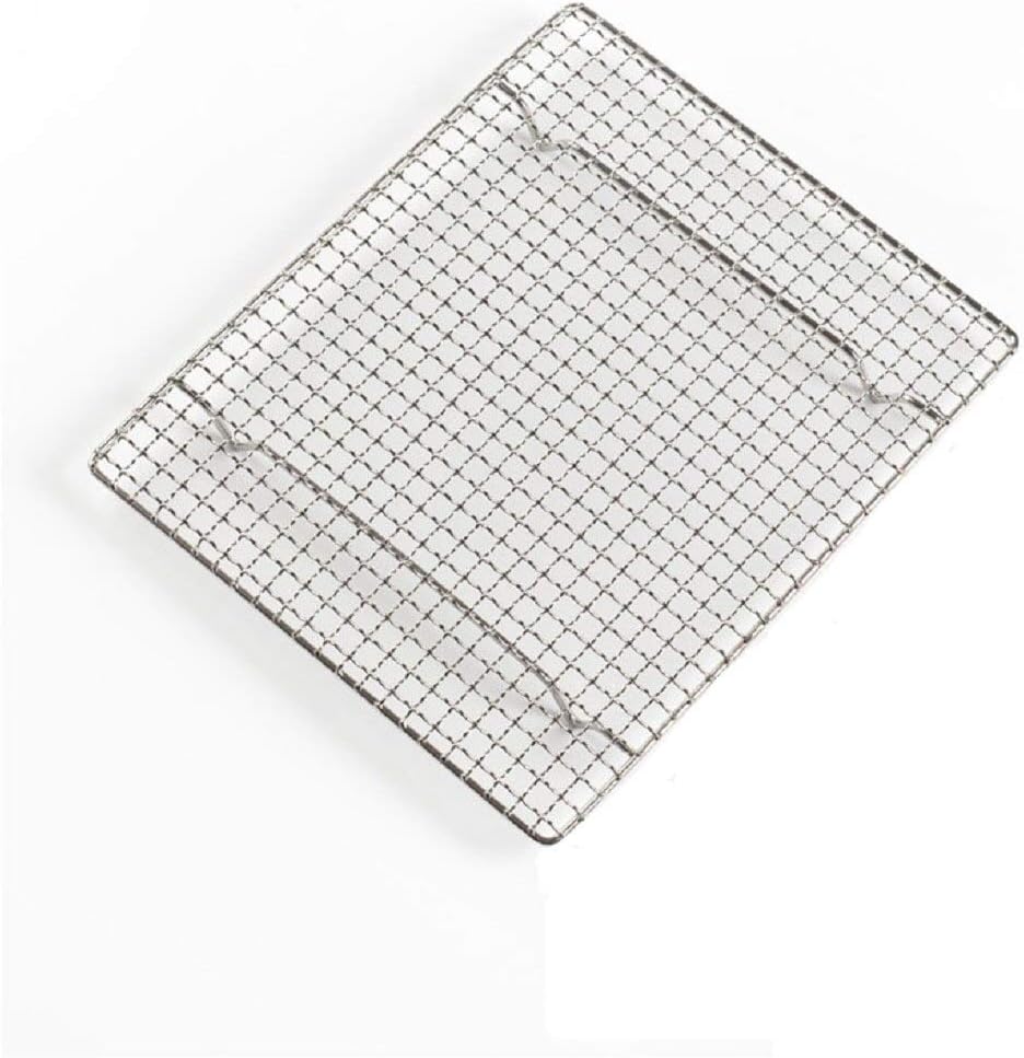 304 Stainless Steel Cooling Rack Versatile Baking Rack Heat Resistant Rust Proof Sturdy Grate 5.9"*5.9"