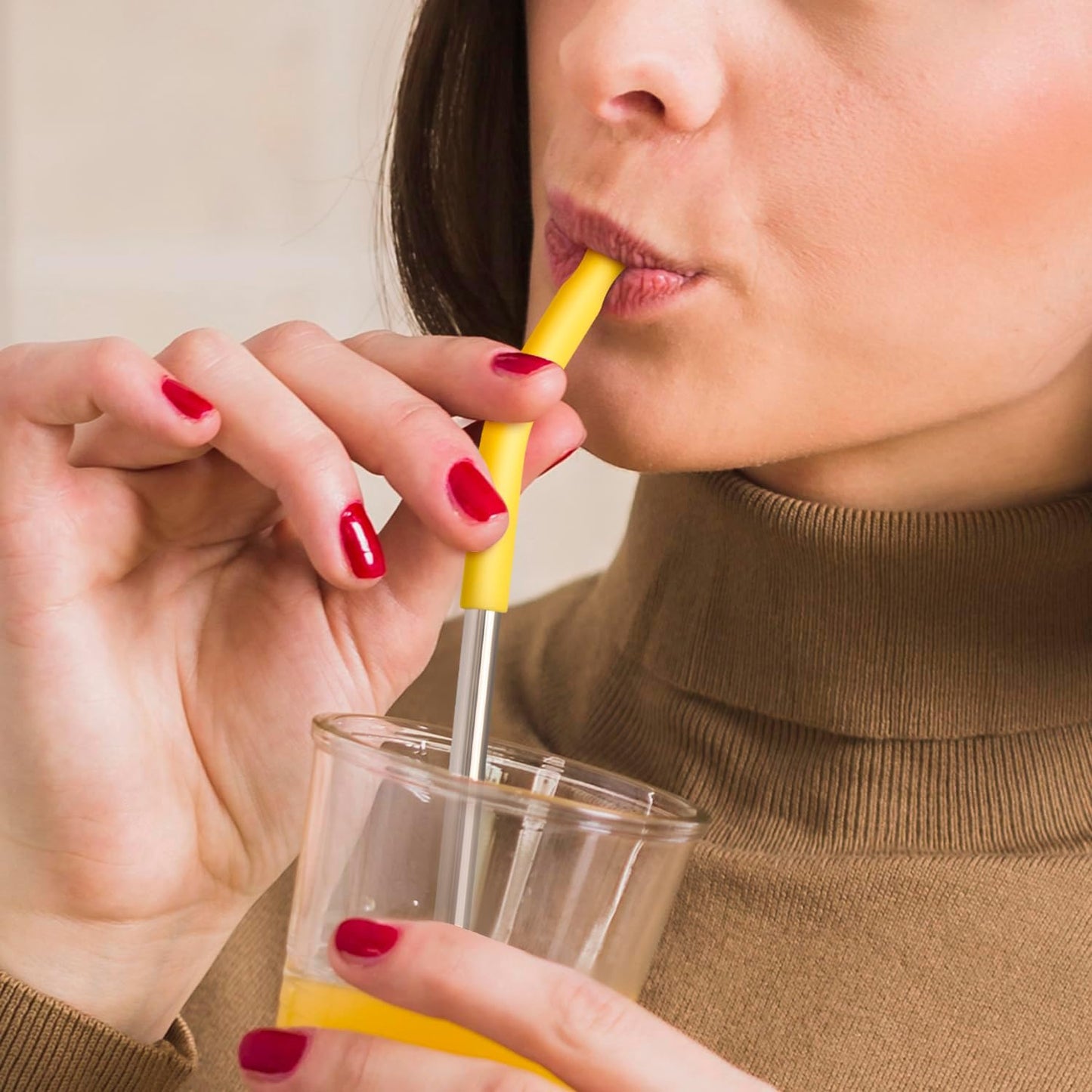 20 oz Straight Metal Straws with Silicone Tip for 20 oz Tumbler, Stainless Steel Reusable Drinking Metal Straw for YETI, STANLEY, US Acrylio, BJPKPK, Simple Modern and so on