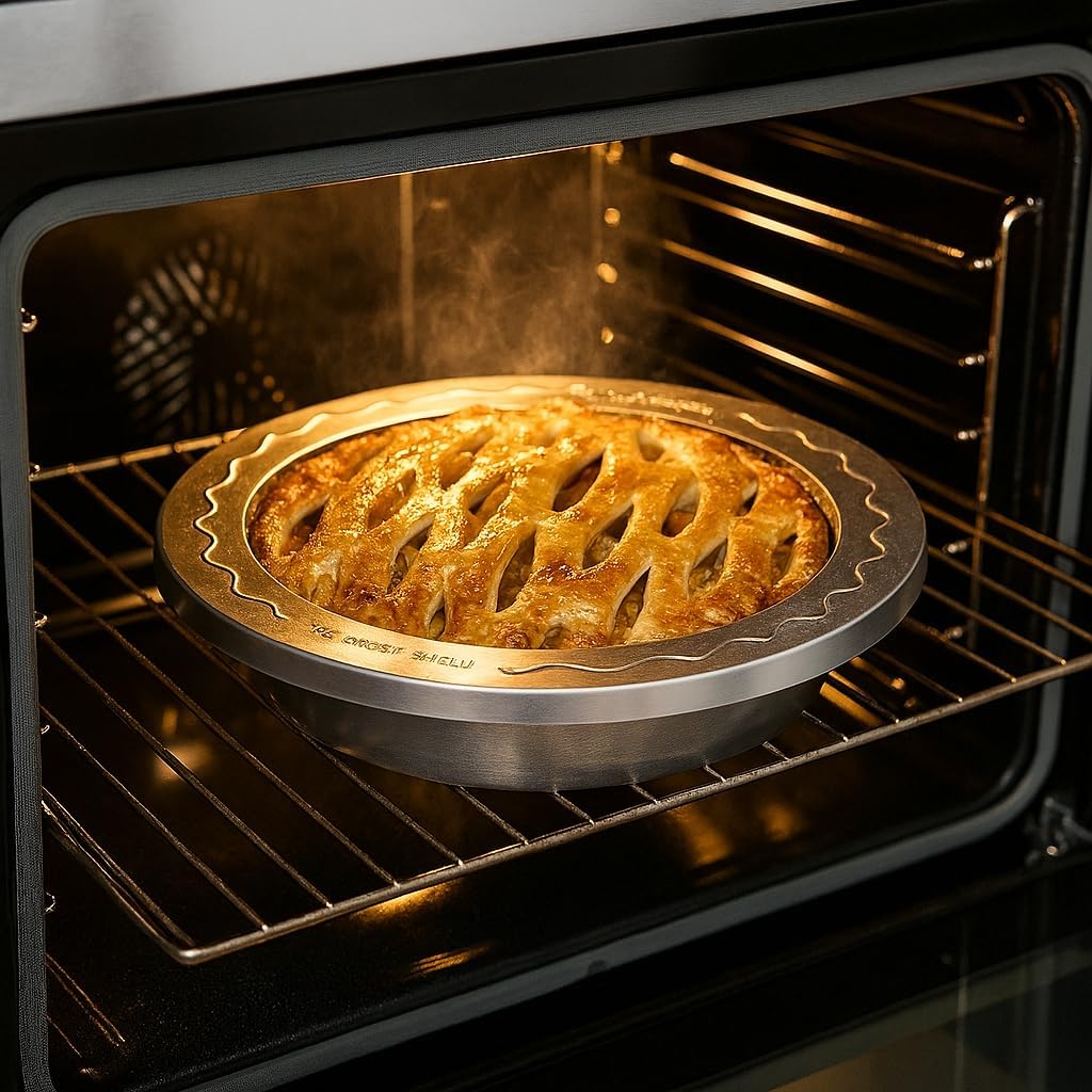 Mrs. Anderson's Baking Pie Crust Protector Shield, Fits 9.5-Inch and 10-Inch Pie Plates