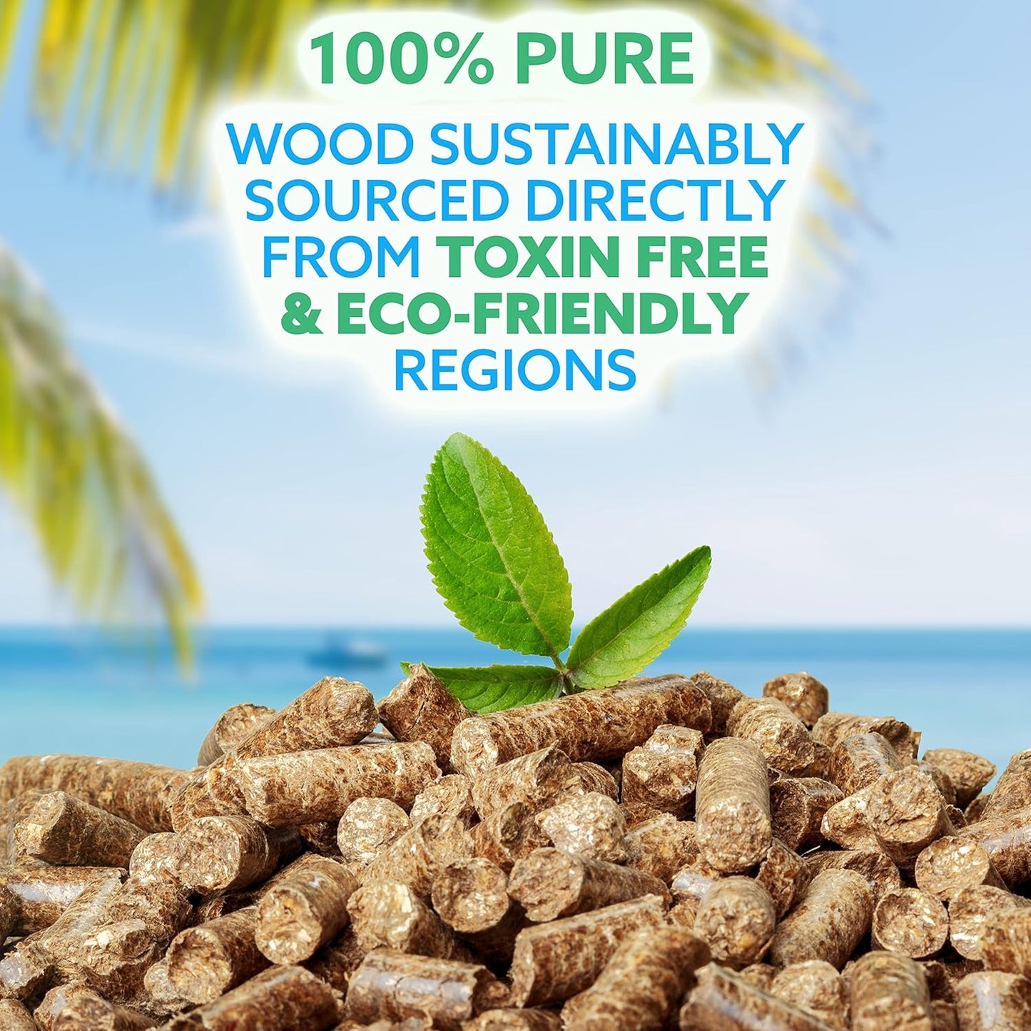 Kona 100% Cherry Wood Pellets - Concentrated, Pure, Old Growth Hardwood Grilling Pellets - for BBQ, Smoker Tubes, Grills - 8 lbs 100% Cherry